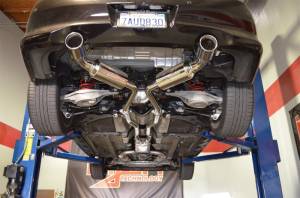 Injen 08-13 Infiniti G37/G37 IPL Coupe 3.7L 76mm Stainless Steel Exhaust w/ Titanium Tips - SES1997TT