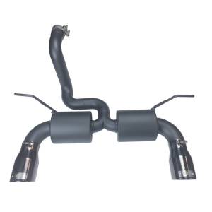 Injen 18-20 Jeep Wrangler JL L4-2.0L Turbo / V6-3.6L SS Axle-back Exhaust - Black - SES5005BLK