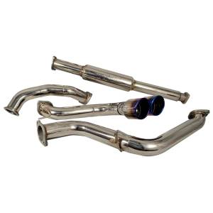 Injen 13--19 Ford Focus ST 2.0L (t) 3.00in Cat-Back Stainless Steel Exhaust System w/Titanium Tip - SES9001TT