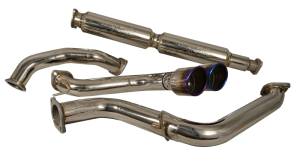 Injen - Injen 13--19 Ford Focus ST 2.0L (t) 3.00in Cat-Back Stainless Steel Exhaust System w/Titanium Tip - SES9001TT - Image 2