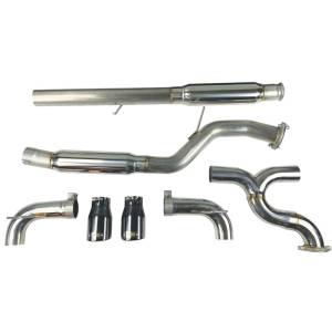 Injen - Injen 16-18 Ford Focus RS 3in Cat-Back Stainless Steel Exhaust w/ 4in Black Chrome Tips - SES9004 - Image 5