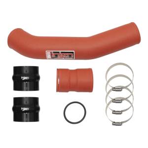 Injen - Injen 17-22 Ford F250/F/350/F-450/F-550 V8-6.7L Turbo Diesel Wrnkl Red Intercooler Hot Side Piping - SES9004ICPHWR - Image 3