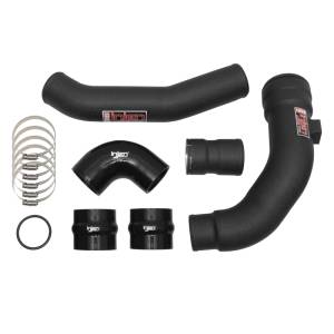 Injen - Injen 17-22 Ford F250/F/350/F-450/F-550 V8-6.7L Turbo Diesel Wrinkle Black Intercooler Piping Kit - SES9004ICPWB - Image 3