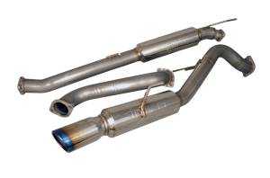 Injen - Injen 14-19 Ford Fiesta ST 1.6L Turbo 4Cyl 3in Cat-Back Stainless Steel Exhaust w/ Burnt SS Tip - SES9016RS - Image 2