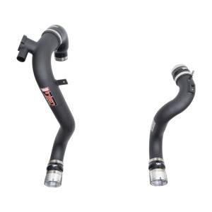 Injen 21-23 Ford Bronco L4-2.3L Turbo EcoBoost SES Intercooler Pipes Wrinkle Black - SES9300ICPWB