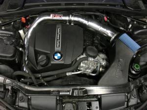 Injen - Injen 11 BMW E82 135i (N55) Turbo/E90 335i Wrinkle Black Tuned Air Intake w/ MR Tech, Air Fusion - SP1126WB - Image 4