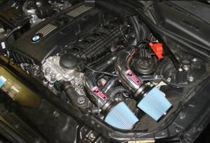 Injen - Injen 08-09 535i E60 3.0L L6 Twin intake & AMSOIL Filters Polished Short Ram Intake - SP1130P - Image 4