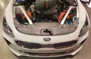 Injen - Injen 18-20 Kia Stinger 3.3L Twin Turbo Wrinkle Black Short Ram Air Intake - SP1350WB - Image 8