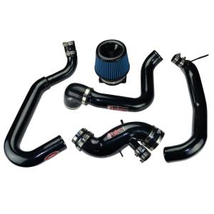 Injen - Injen 03-06 Evo 8/9/MR Cast Aluminum Intake System w/ Full Intercooler Piping Black Short Ram Intake - SP1898BLK - Image 2