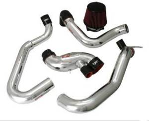 Injen - Injen 03-06 Evo 8/9/MR Cast Aluminum Intake System w/ Full Intercooler Piping Polished Short Ram Int - SP1898P - Image 3