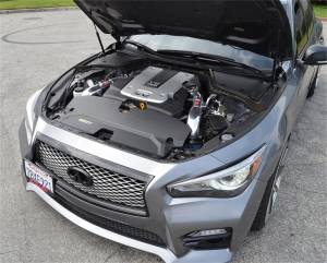 Injen - Injen 14 Infiniti Q50 3.7L V6 Black Dual Short Ram Intake w/ MR Techn and Heat Shields - SP1999BLK - Image 4