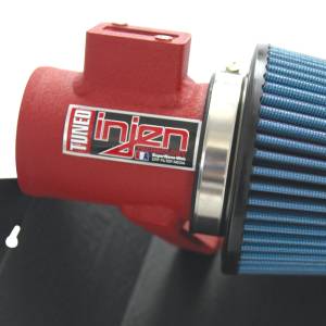 Injen - Injen 16-19 Ford Fiesta ST 1.6L Turbo 4Cyl Wrinkle Red Short Ram Intake w/MR Tech (Special order) - SP9018WR - Image 3