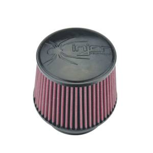 Injen - Injen High Performance Air Filter - 4.50 Black Filter 6.75 Base / 5 Tall / 5 Top - X-1018-BR - Image 4