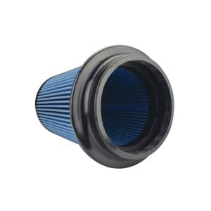 Injen - Injen SuperNano-Web Air Filter 5in Flange ID 7in Base/ 7.9in Height/ 5in Top/ Filter Monitor Nipple - X-1106-BB - Image 3