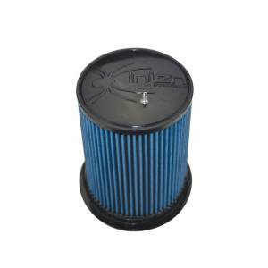 Injen - Injen SuperNano-Web Air Filter 5in Flange ID 7in Base/ 7.9in Height/ 5in Top/ Filter Monitor Nipple - X-1106-BB - Image 4