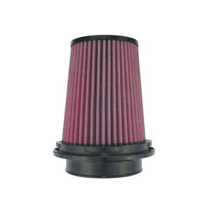 Injen - Injen 8-Layer Oiled Cotton Gauze Air Filter 4.0in ID/ 6.0in Base / 6.3in Height / 4in Top - X-1112-BR - Image 2