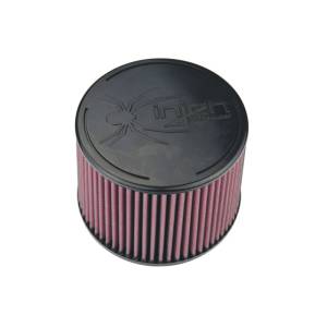 Injen - Injen Oiled Air Filter 8.7x3.9in Oval ID / 10.4x 5.6in OD / 3.10in Height / 10.1x4.7 Top - X-1125-BR - Image 2