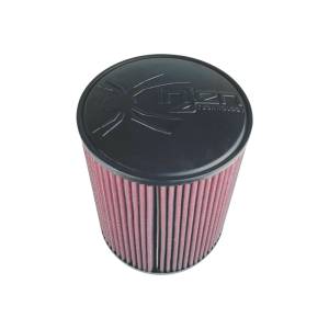 Injen - Injen Oiled Air Filter 4.0in Flange ID / 6.0in Base / 6.9in Media Height / 5.0in Top - X-1127-BR - Image 2