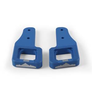 Mishimoto 2017+ Ford Raptor / 2009+ Ford F150 Borne Off-Road Billet Tow Hooks - Blue - BNTH-F150-17BL