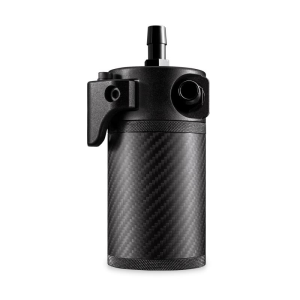 Mishimoto - Mishimoto Carbon Fiber Baffled Oil Catch Can - MMBCC-CF - Image 1