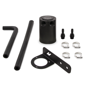 Mishimoto - Mishimoto 2016+ Honda Civic 1.5L Turbo Baffled Oil Catch Can Kit - Black (PCV Side) - MMBCC-CIV-16PBE - Image 2