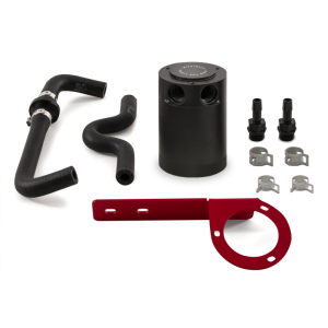 Mishimoto - Mishimoto 2017+ Honda Civic Type R Baffled Oil Catch Can Kit - Red - MMBCC-CTR-17PBERD2 - Image 4