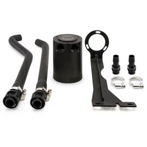 Mishimoto 2014+ Ford Fiesta ST Baffled Oil Catch Can Kit - Black - MMBCC-FIST-14PBE