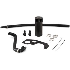 Mishimoto 2018+ Jeep Wrangler JL 2.0L Baffled Oil Catch Can Kit - Black - MMBCC-JLH-18CBE