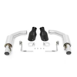 Mishimoto 2015+ Ford Mustang Axleback Exhaust Pro w/ Black Tips - MMEXH-MUS8-15APBK