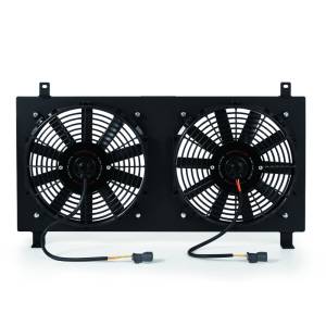 Mishimoto 02-06 Acura RSX Aluminum Fan Shroud Black - MMFS-RSX-02BK