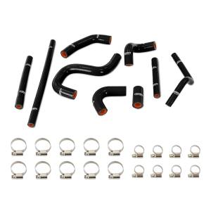 Mishimoto 96-02 Toyota 4Runner 3.4L (w/ Rear Heater) Silicone Heater Hose Kit - Black - MMHOSE-4RUN34-96HHRBK