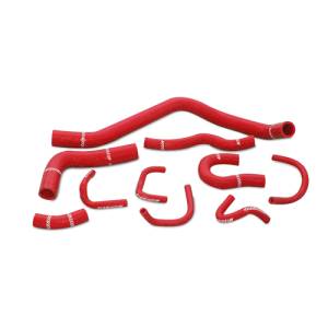 Mishimoto 88-91 Honda Civic Red Silicone Hose Kit - MMHOSE-CIV-88RD