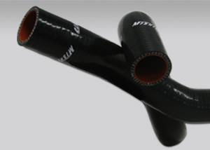 Mishimoto - Mishimoto 95-99 Mitsubishi Eclipse Turbo Black Silicone Hose Kit - MMHOSE-ECL-95TBK - Image 5