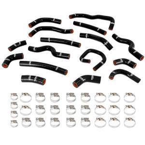 Mishimoto 98-07 Land Cruiser 4.5L I6 Silicone Radiator Hose Kit - Black - MMHOSE-LCR-99HHBK