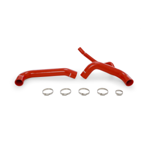 Mishimoto - Mishimoto 2015+ Dodge Challenger / Charger SRT Hellcat Silicone Radiator Hose Kit - Red - MMHOSE-MOP62-15RD - Image 2