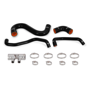 Mishimoto - Mishimoto 2015+ Ford Mustang GT Silicone Lower Radiator Hose - Black - MMHOSE-MUS8-15LBK - Image 2