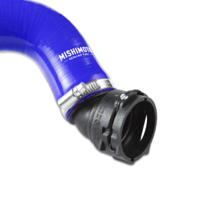 Mishimoto - Mishimoto 15+ Ford Mustang GT Blue Silicone Upper Radiator Hose - MMHOSE-MUS8-15UBL - Image 6