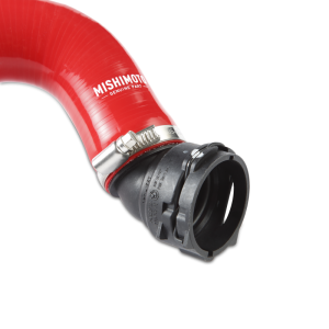 Mishimoto - Mishimoto 15+ Ford Mustang GT Red Silicone Upper Radiator Hose - MMHOSE-MUS8-15URD - Image 6