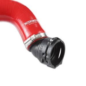 Mishimoto - Mishimoto 15+ Ford Mustang GT Red Silicone Upper Radiator Hose - MMHOSE-MUS8-15URD - Image 7