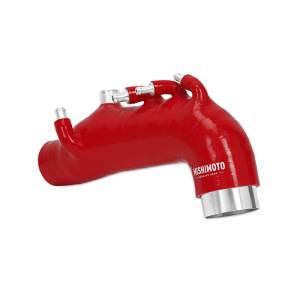 Mishimoto 08 Subaru WRX Red Silicone Induction Hose - MMHOSE-SUB-08IHRD