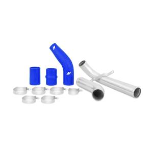 Mishimoto 08+ Mitsubishi Lancer Evolution X Blue Upper Intercooler Pipe Kit - MMICP-EVO-10UBL