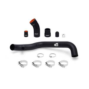 Mishimoto 2014+ Ford Fiesta ST Cold-Side Intercooler Pipe Kit - Wrinkle Black - MMICP-FIST-14CWBK