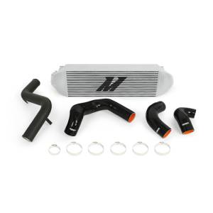 Mishimoto 2013+ Ford Focus ST Silver Intercooler w/ Black Pipes - MMINT-FOST-13KBSL