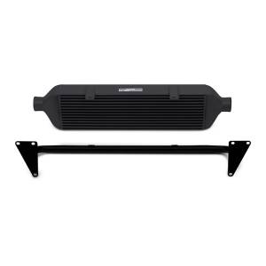 Mishimoto 15-19 Subaru STI Front-Mount Intercooler Kit w/ Black Crash Beam - Black Core - MMINT-STI-15BBK