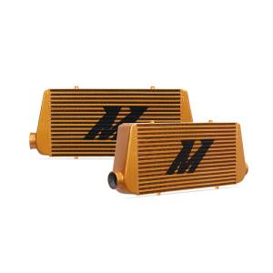 Mishimoto - Mishimoto Universal Gold R Line Intercooler Overall Size: 31x12x4 Core Size: 24x12x4 Inlet / Outlet - MMINT-URG - Image 1