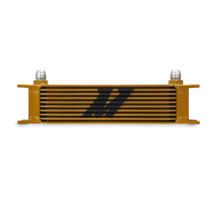 Mishimoto - Mishimoto Universal 10 Row Oil Cooler - Gold - MMOC-10G - Image 2