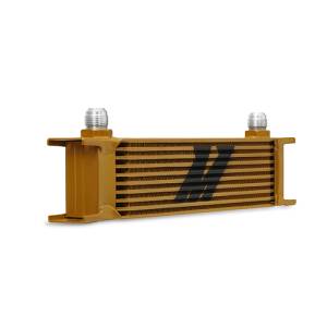 Mishimoto - Mishimoto Universal 10 Row Oil Cooler - Gold - MMOC-10G - Image 4