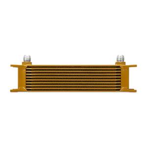 Mishimoto - Mishimoto Universal 10 Row Oil Cooler - Gold - MMOC-10G - Image 7