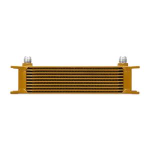 Mishimoto - Mishimoto Universal 10 Row Oil Cooler - Gold - MMOC-10G - Image 9