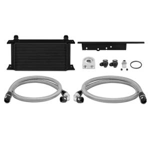 Mishimoto 03-09 Nissan 350Z / 03-07 Infiniti G35 (Coupe Only) Oil Cooler Kit - Black - MMOC-350Z-03BK